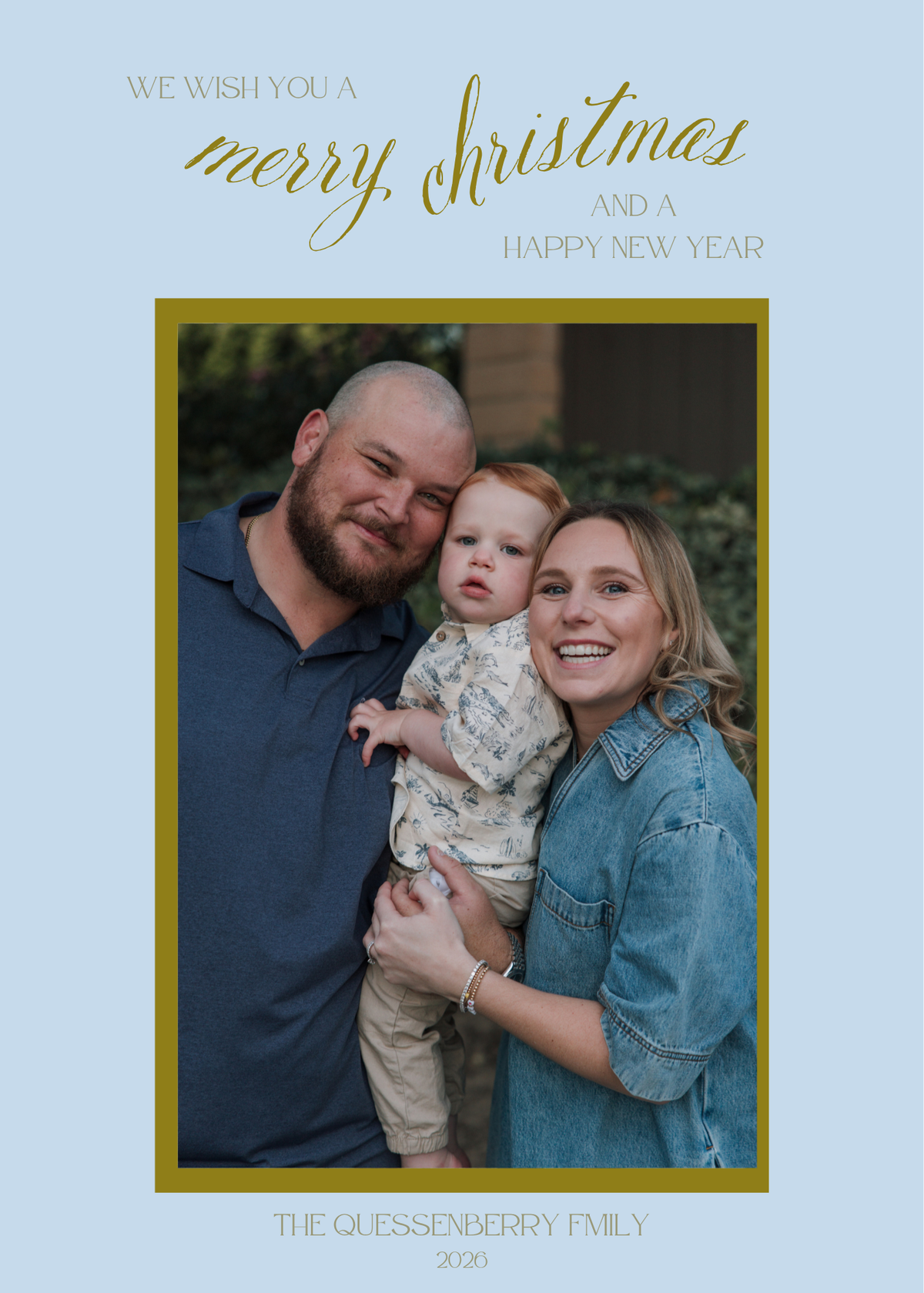 Merry Christmas & Happy New Year Card