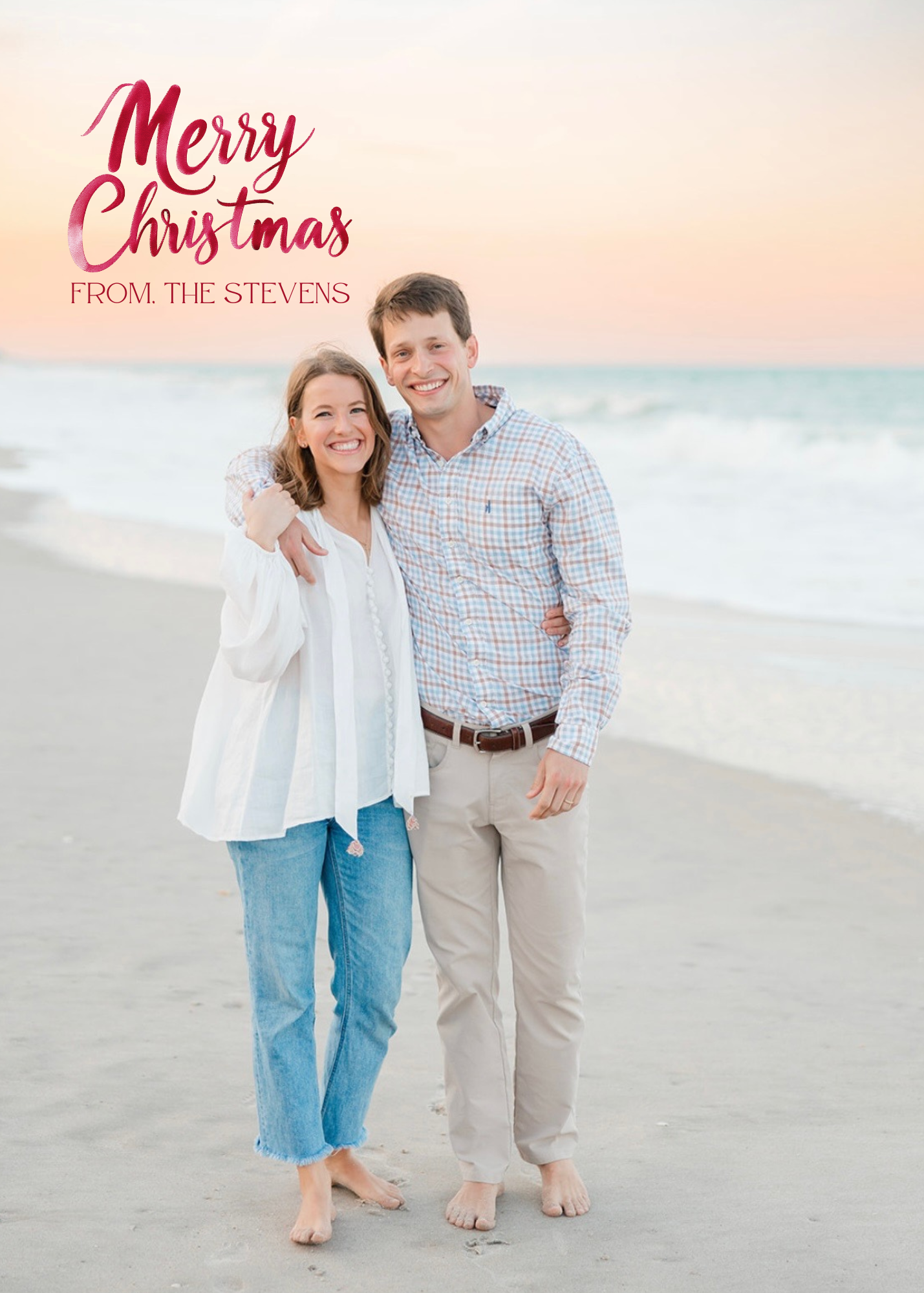 Classic Holiday Tone Christmas Cards