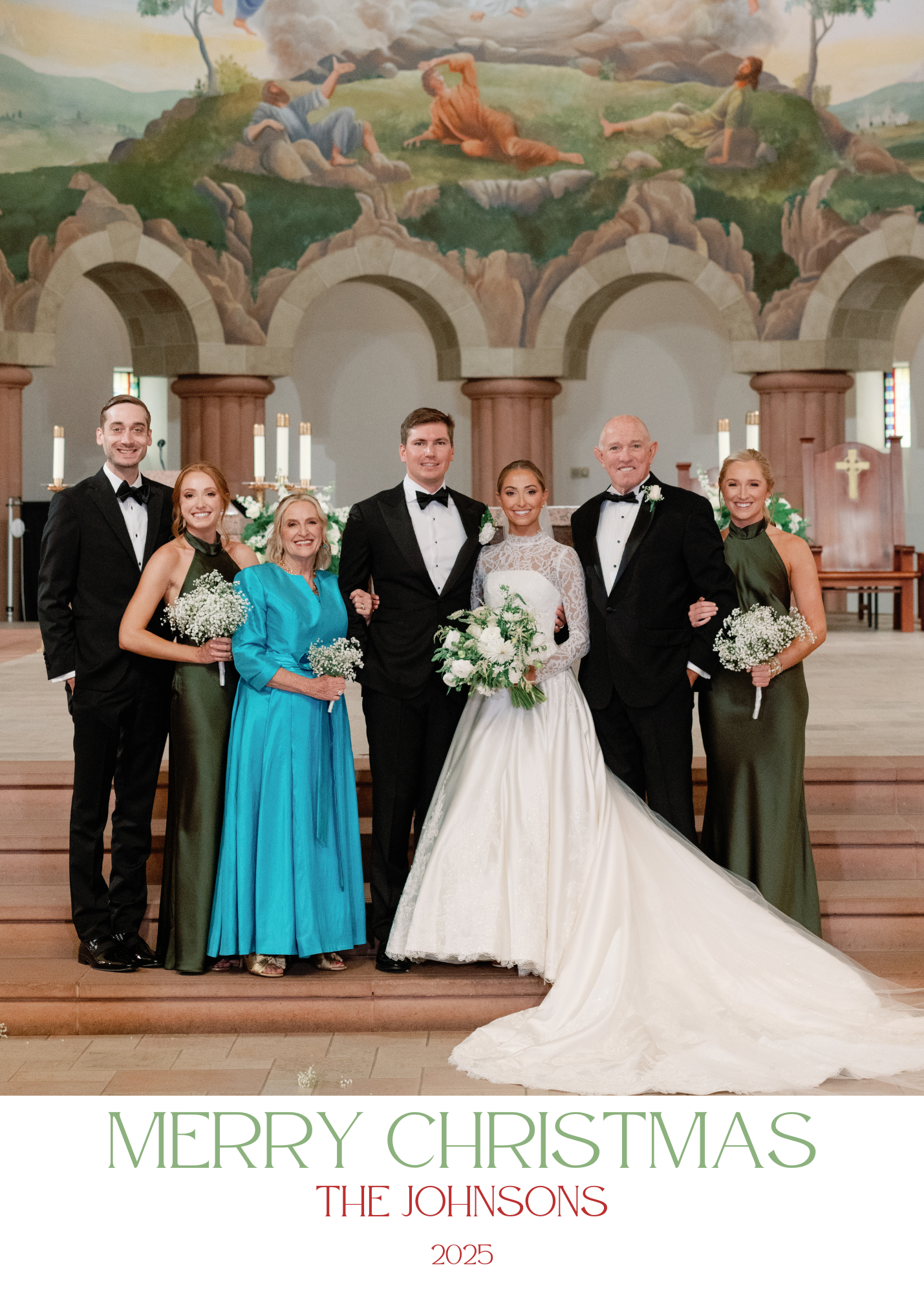 Classic Holiday Tone Christmas Cards