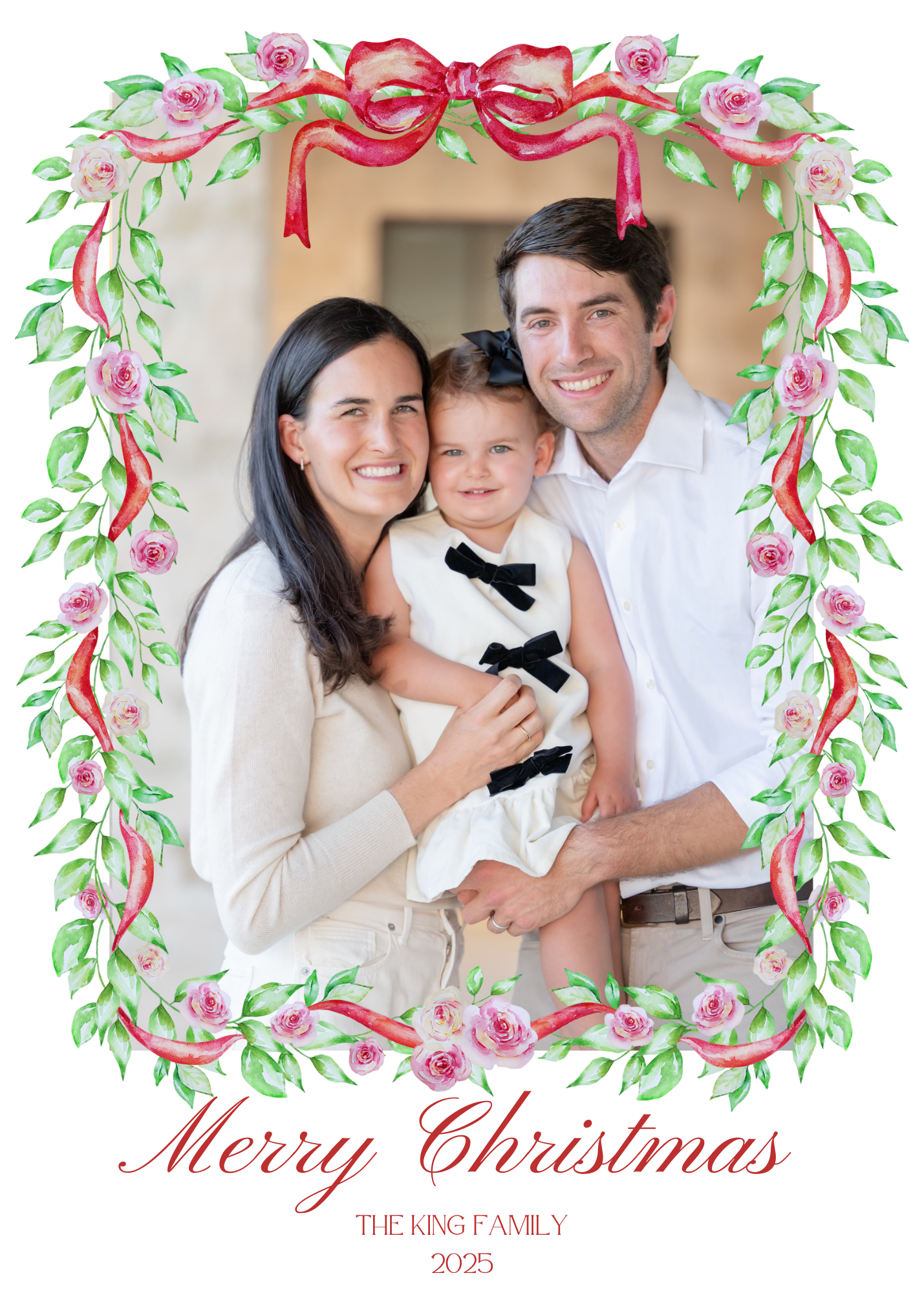 Classic Holiday Tone Christmas Cards