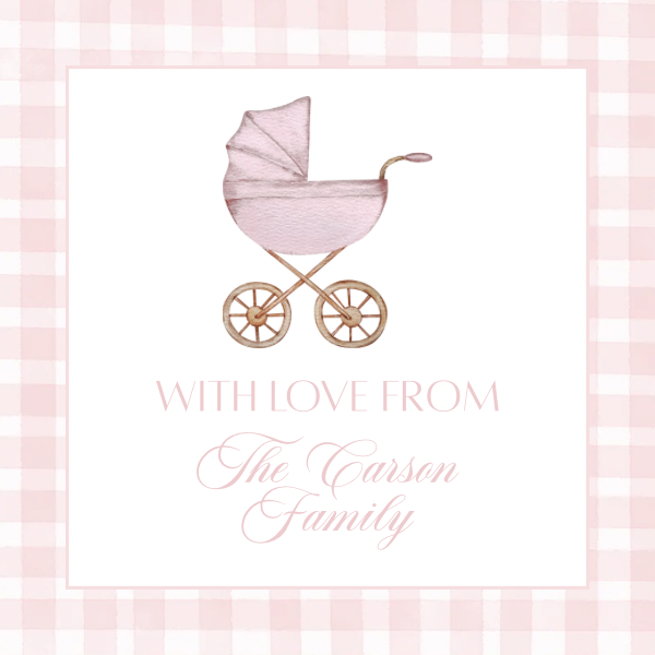 Square Gift Tags - Set of 6