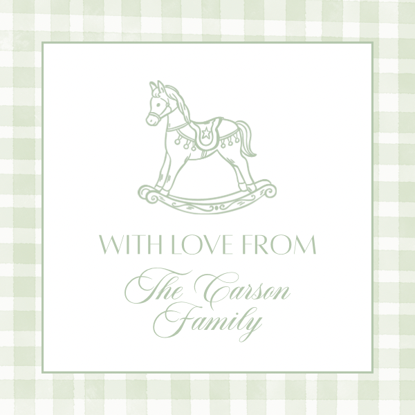 Square Gift Tags - Set of 6
