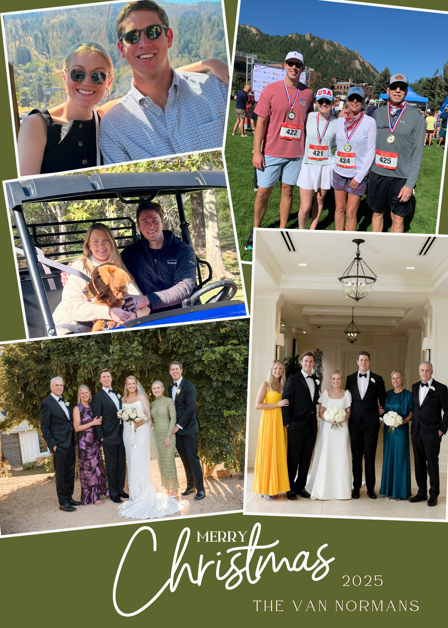 Classic Holiday Tone Christmas Cards